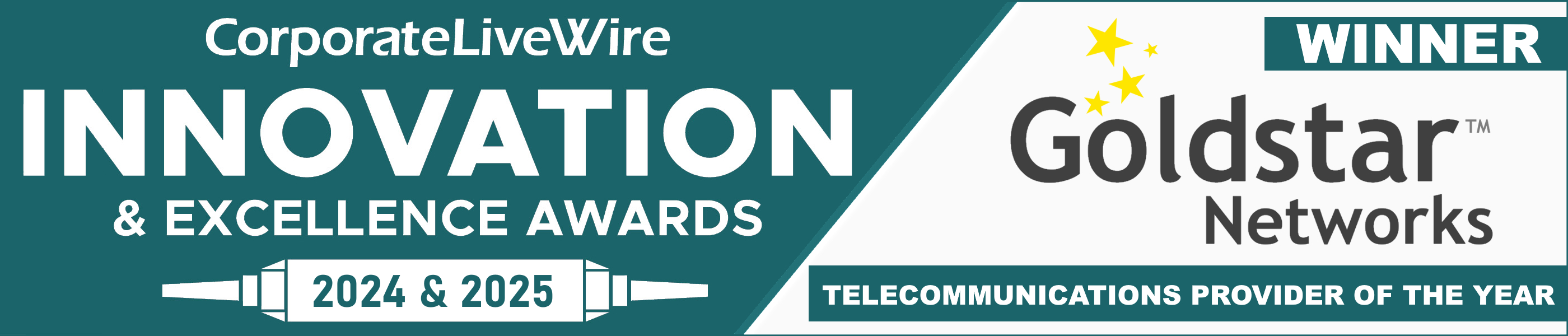 Telecommunications Provider of the Year 2024 & 2025